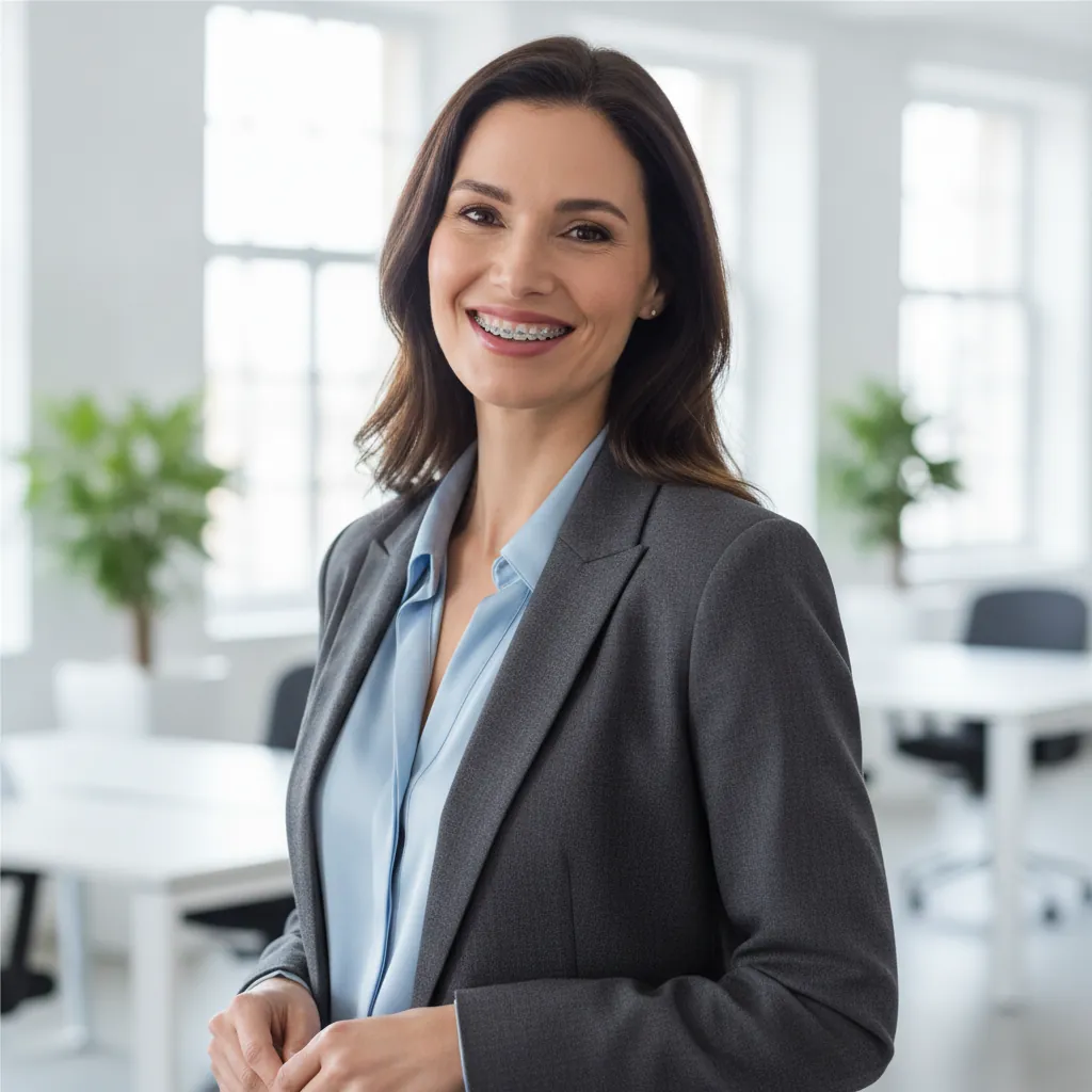 Are clear ceramic braces a good option for adults who don't want metal braces?