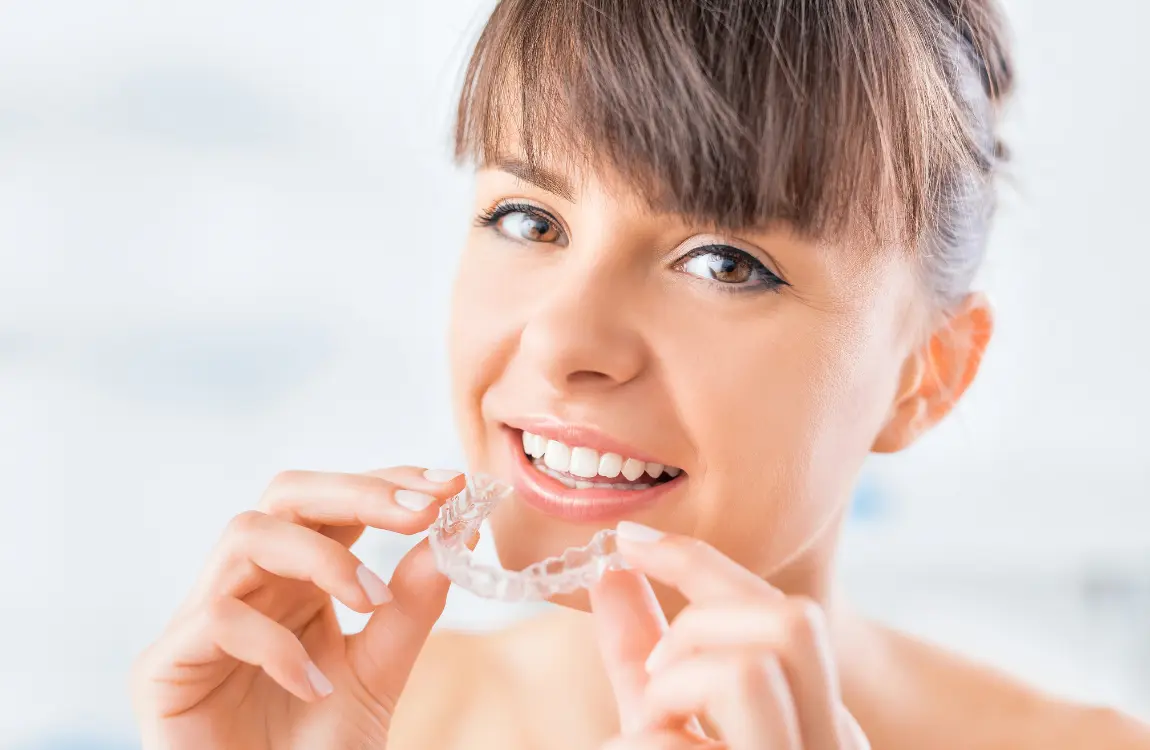 can invisalign make space for an implant