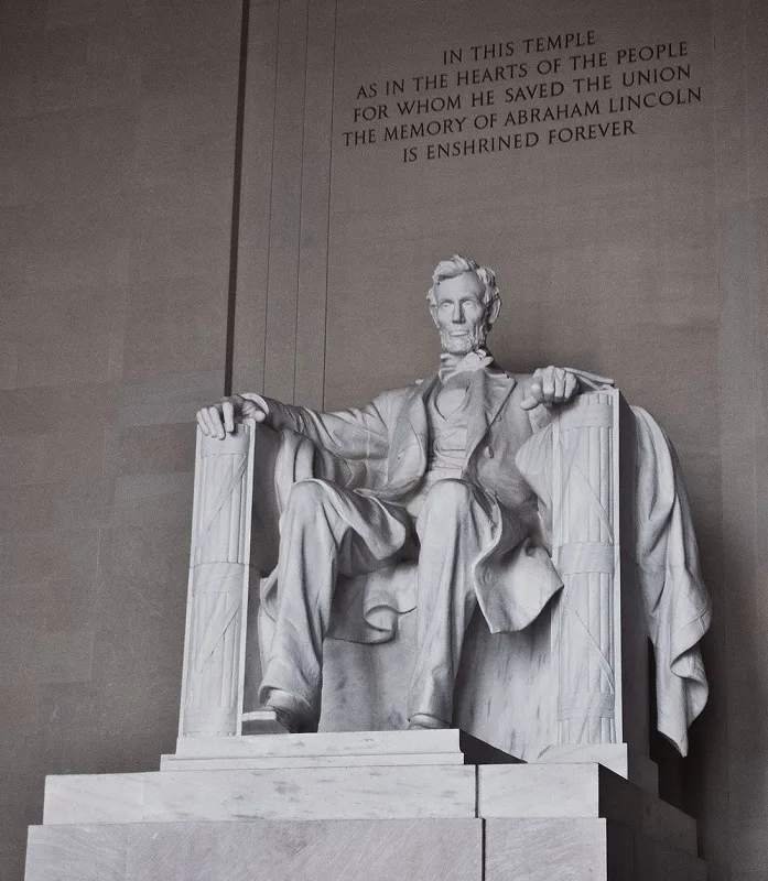 Abraham Lincoln portrait for his birthday