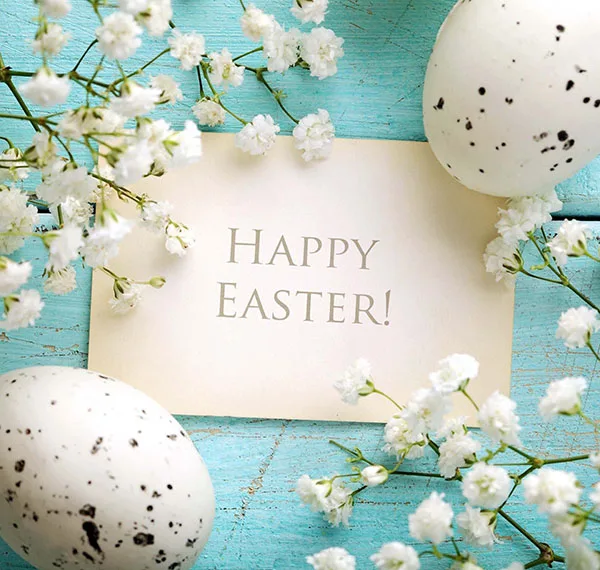 Happy Easter greeting image