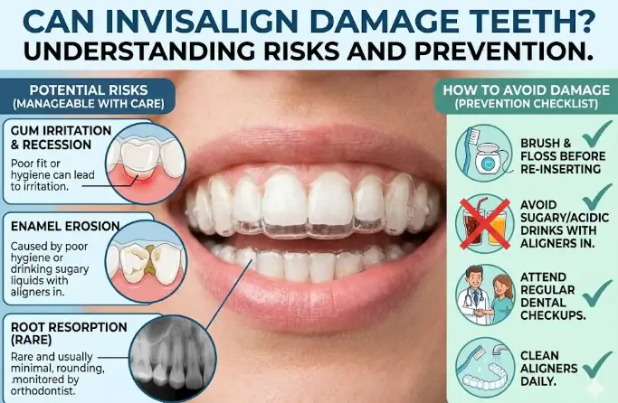 Can Invisalign Damage Teeth